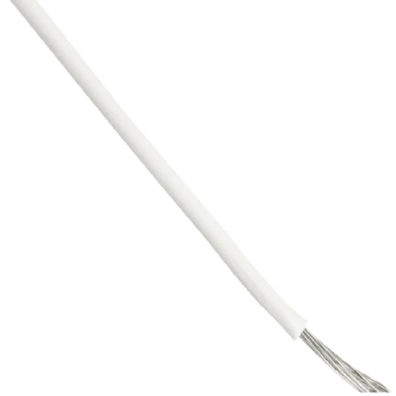 ALPHA WIRE 28 AWG Hook-Up Wire 7/36 White 600V 100.0' (30.5m) MPN:5852 WH005