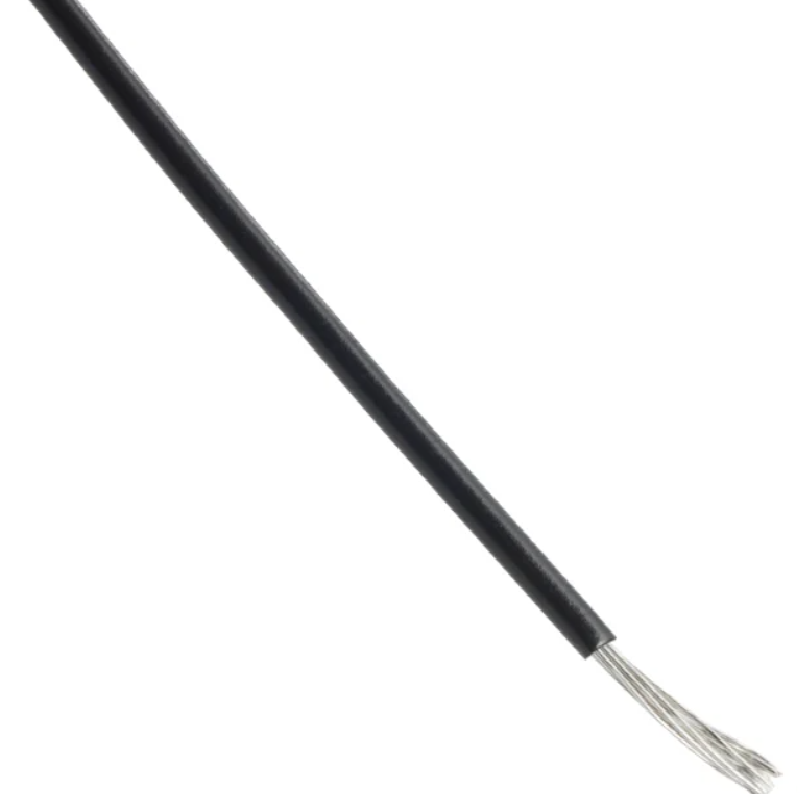 ALPHA WIRE 30 AWG Hook-Up Wire 7/38 Black 250V 100.0' (30.5m) Mpn:2841/7 BK005
