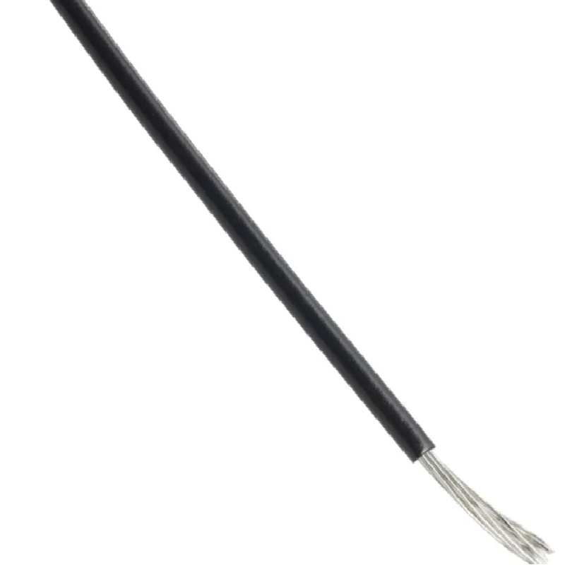 ALPHA WIRE 30 AWG Hook-Up Wire 7/38 Black 600V 100.0' (30.5m) MPN: 5851 BK005