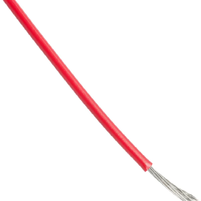 ALPHA WIRE 3250 RD005 Wire, Connection Cable, UL1061, Red, 24 AWG, 0.229 mm², 7 x 32 AWG, 100 ft, 30.5 m