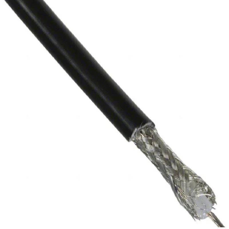 ALPHA WIRE 9058AC BK001 Koaxialkabel, RG58A, 20 AWG, 0.48 mm², 50 ohm, 1000 ft, 304.8 m