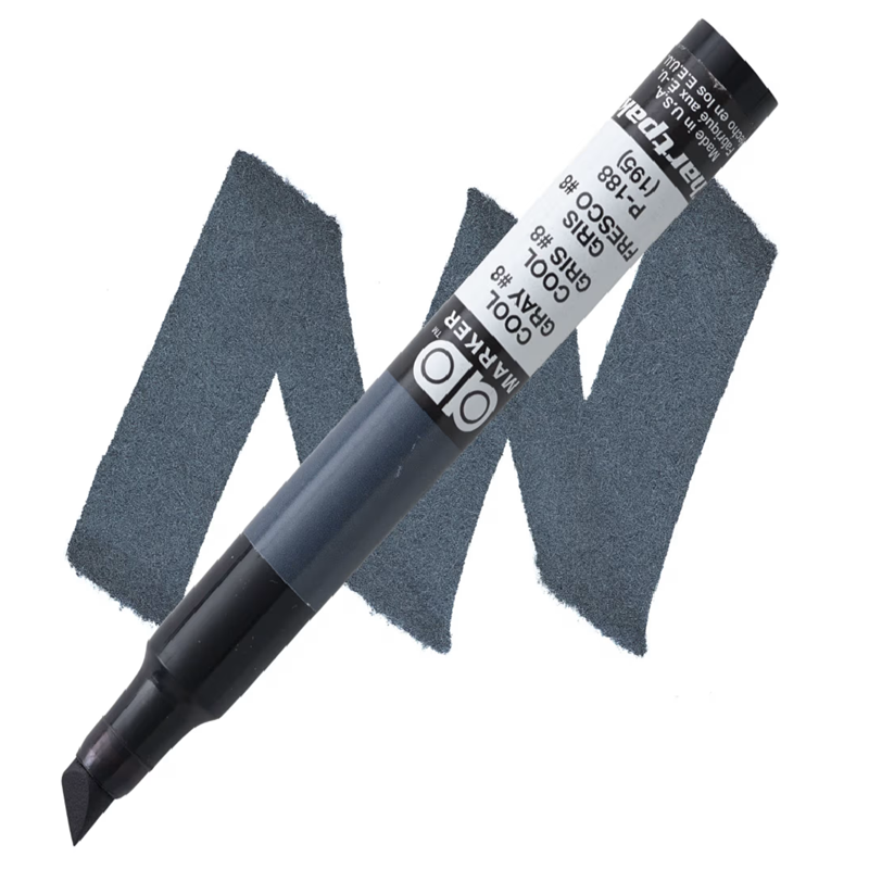 CHARTPAK 21303-2880 is a marker specially developed for professional artists and designers.