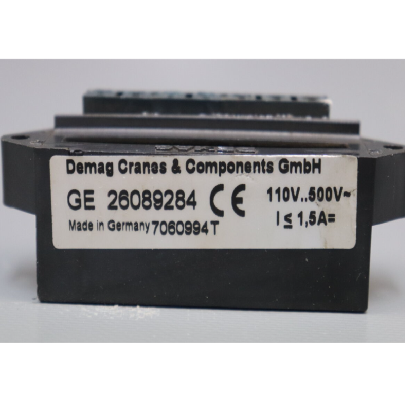 DEMAG brake control GE 1.5A ART 26089284