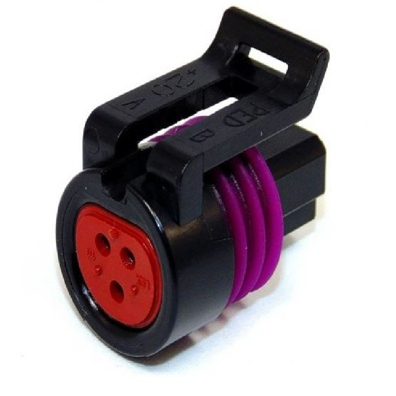 EUROSENSOR METRIPAC CONNECTORS HOUSING + 3 CRIMP