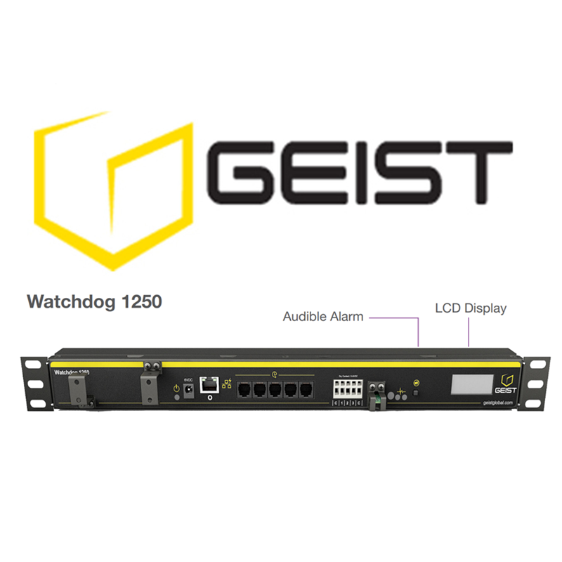 GEIST G1603P Watchdog 1250 Climat Monitoring unit with LCD display, with International power supply
