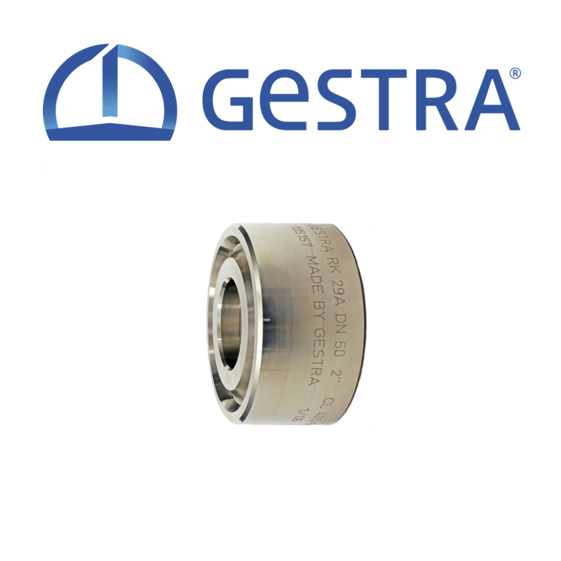 GESTRA RK 29A Disco non-return valve DN25 fits between flanges EN 1092 form B2