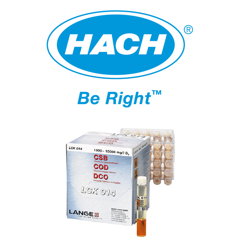 HACH LANGE LCK 014 a test kit for the determination of total nitrogen (TN)