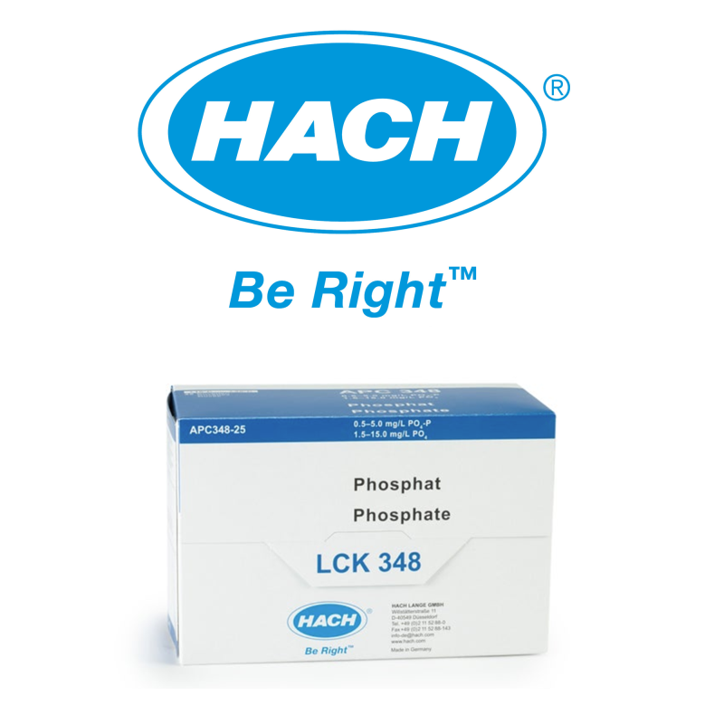 HACH LANGE LCK 348 PHOSPHATE FORCE A special force used for the determination of phosphate with LCK test kits
