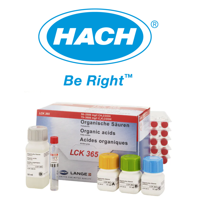 HACH LANGE LCK365 a test kit for the determination of dissolved organic carbon (DOC)