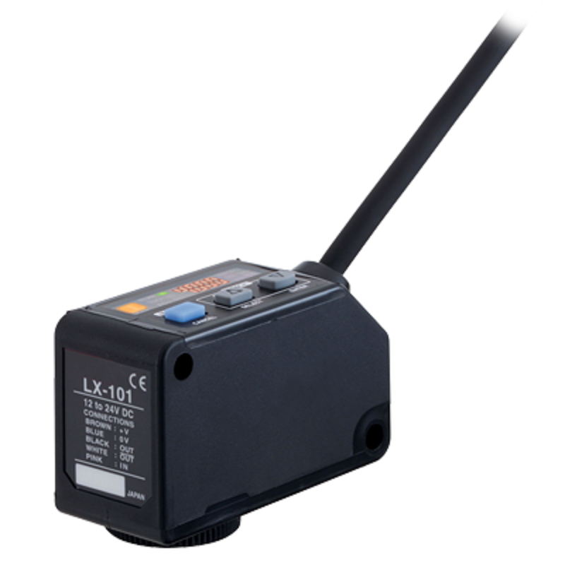 PANOSONİC LX101P Kontrast- und Farbsensor, Teach-In, PNP, Kabel 2m